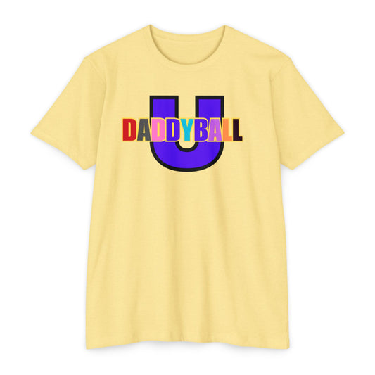 Fun Daddyball Unisex CVC Jersey T-Shirt