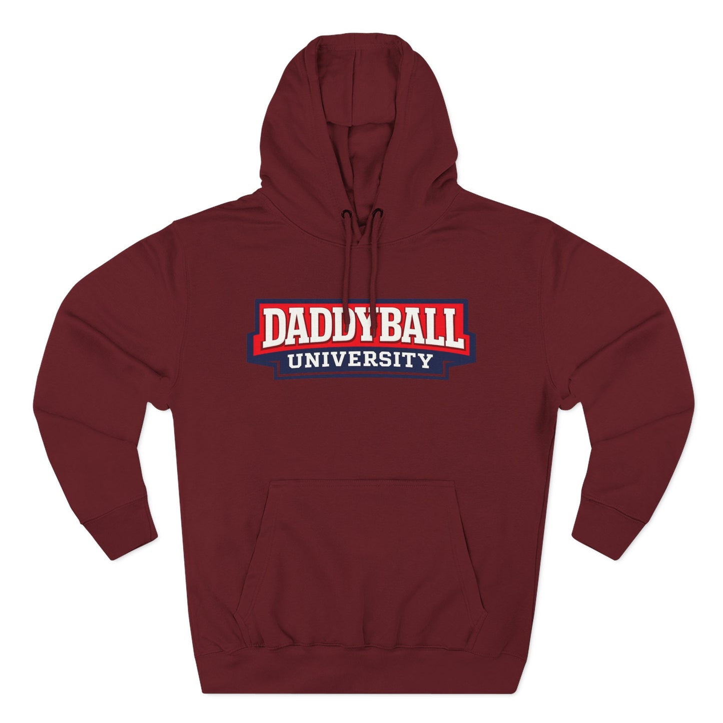 Daddyball University Hoodie — Collegiate Dad Sports Pullover