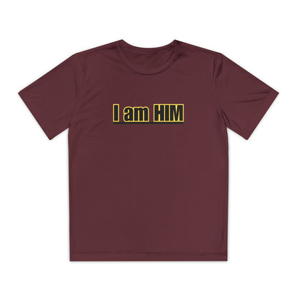 'I am HIM' with Bold Graphic Design