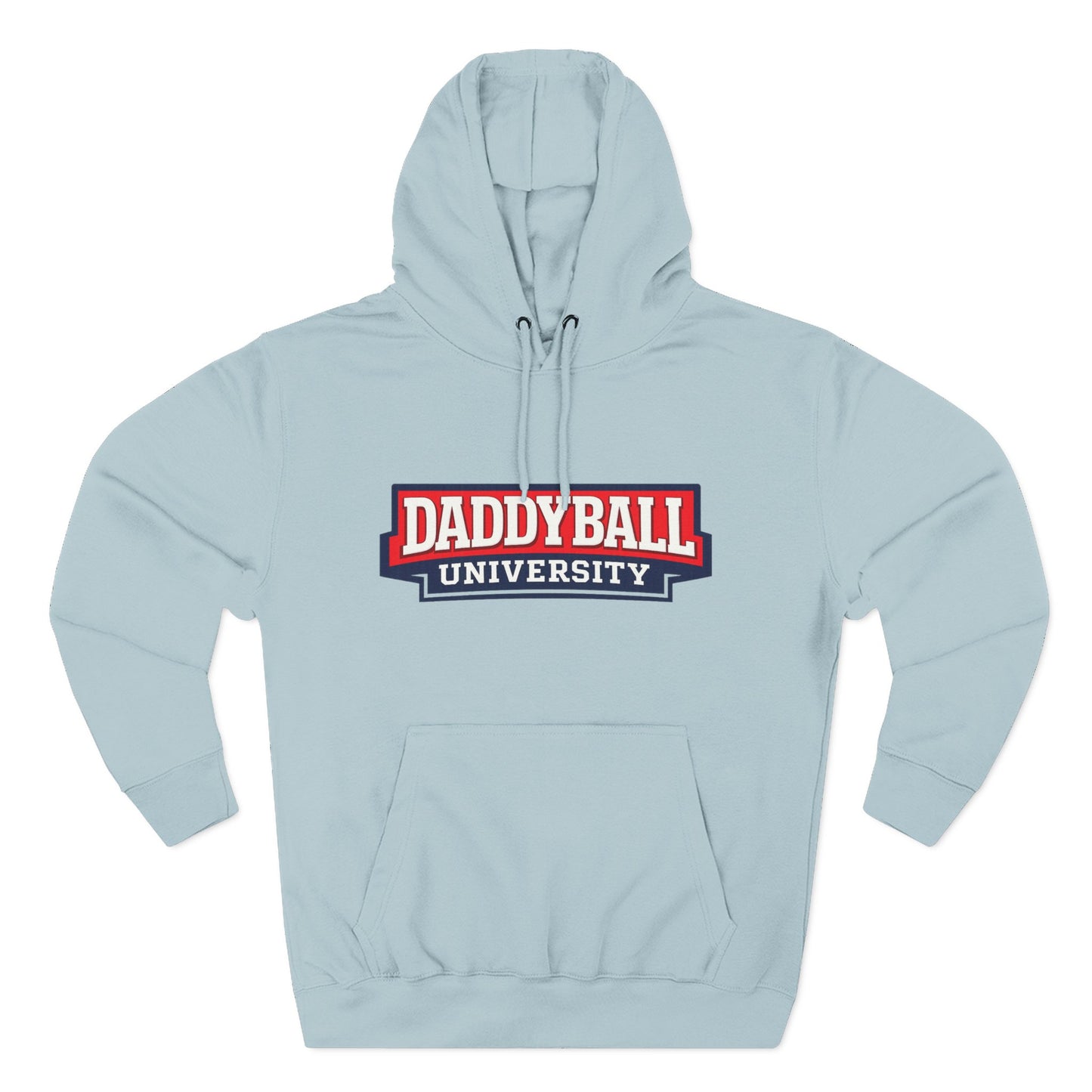 Daddyball University Hoodie — Collegiate Dad Sports Pullover