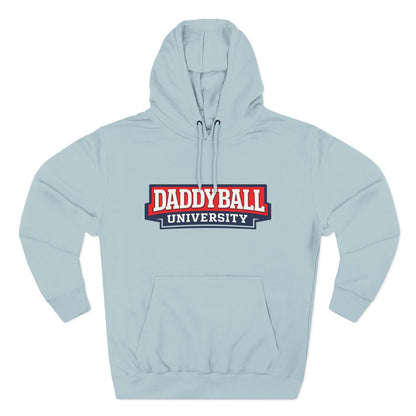 Daddyball University Hoodie — Collegiate Dad Sports Pullover