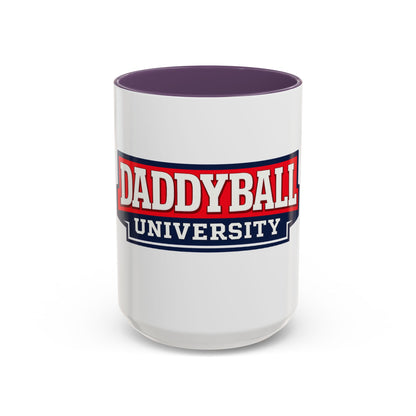 Daddyball University Accent Coffee Mug