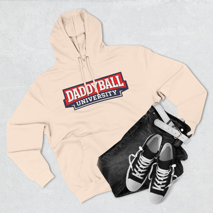 Daddyball University Hoodie — Collegiate Dad Sports Pullover