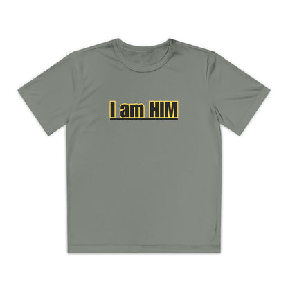 'I am HIM' with Bold Graphic Design