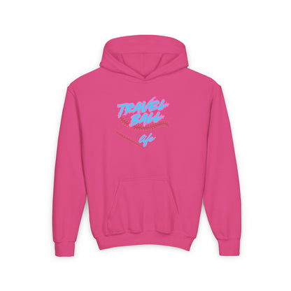 Blue/Pink Travel Ball Life Youth Hoodie