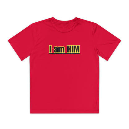 'I am HIM' with Bold Graphic Design