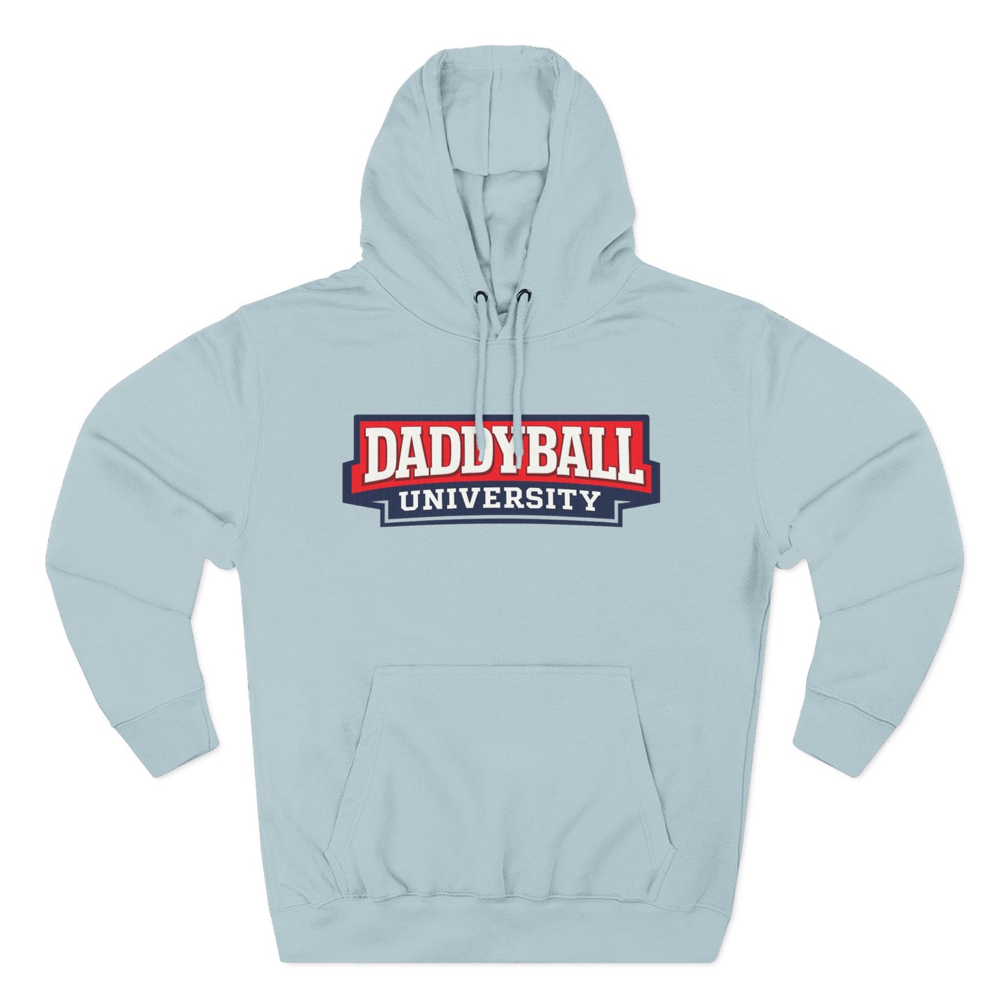 Daddyball University Hoodie — Collegiate Dad Sports Pullover