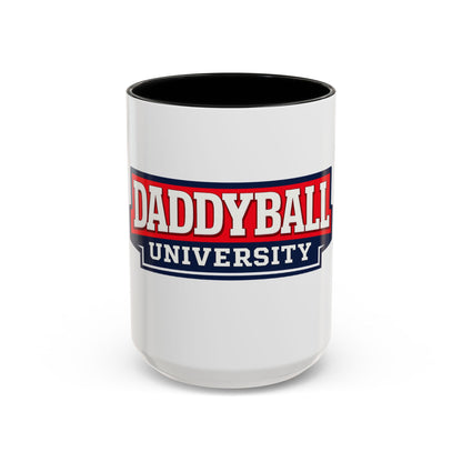 Daddyball University Accent Coffee Mug
