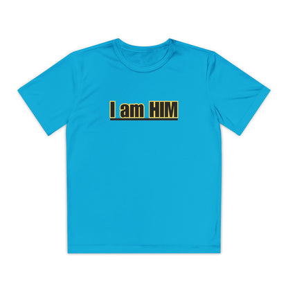 'I am HIM' with Bold Graphic Design