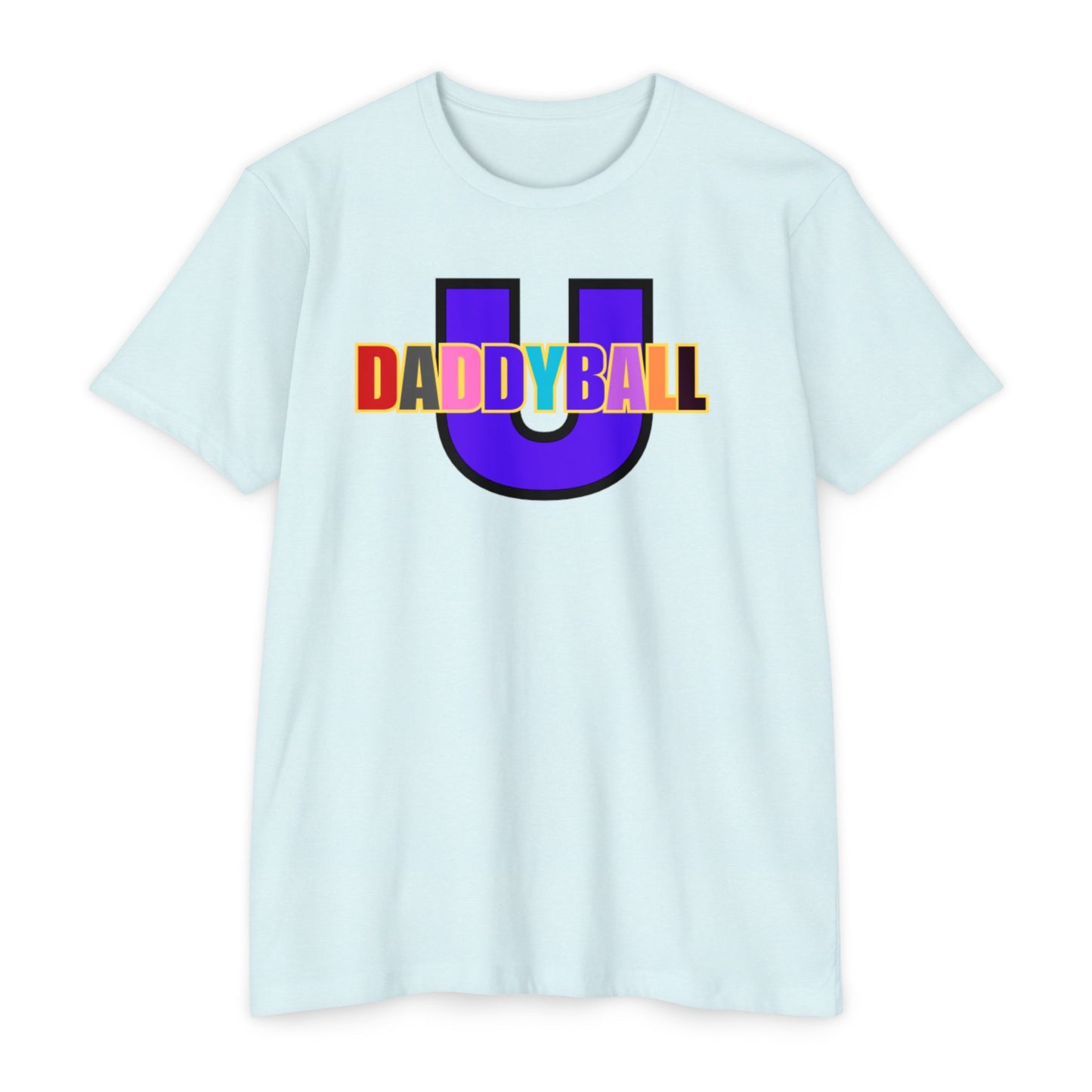 Fun Daddyball Unisex CVC Jersey T-Shirt
