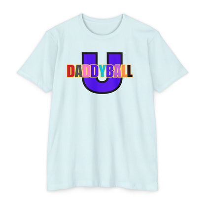 Fun Daddyball Unisex CVC Jersey T-Shirt