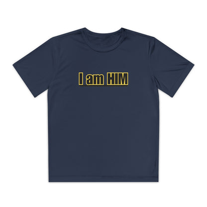 'I am HIM' with Bold Graphic Design