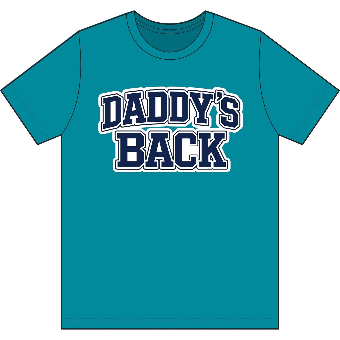 Daddy's Back T-Shirt — 'Daddyball University' Retro Sports Tee