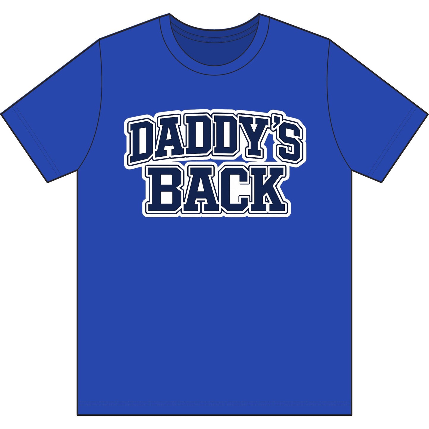 Daddy's Back T-Shirt — 'Daddyball University' Retro Sports Tee