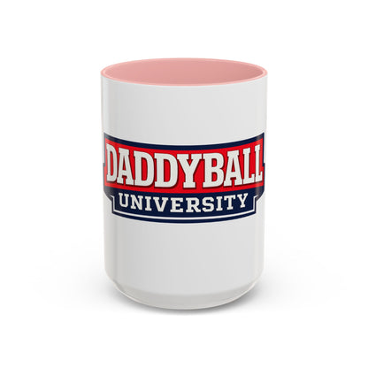Daddyball University Accent Coffee Mug