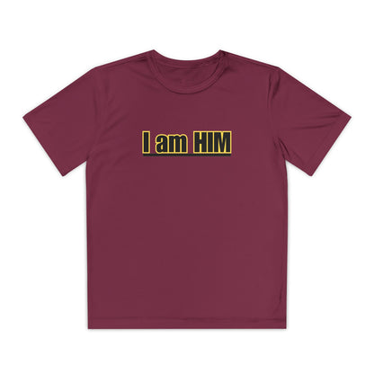 'I am HIM' with Bold Graphic Design