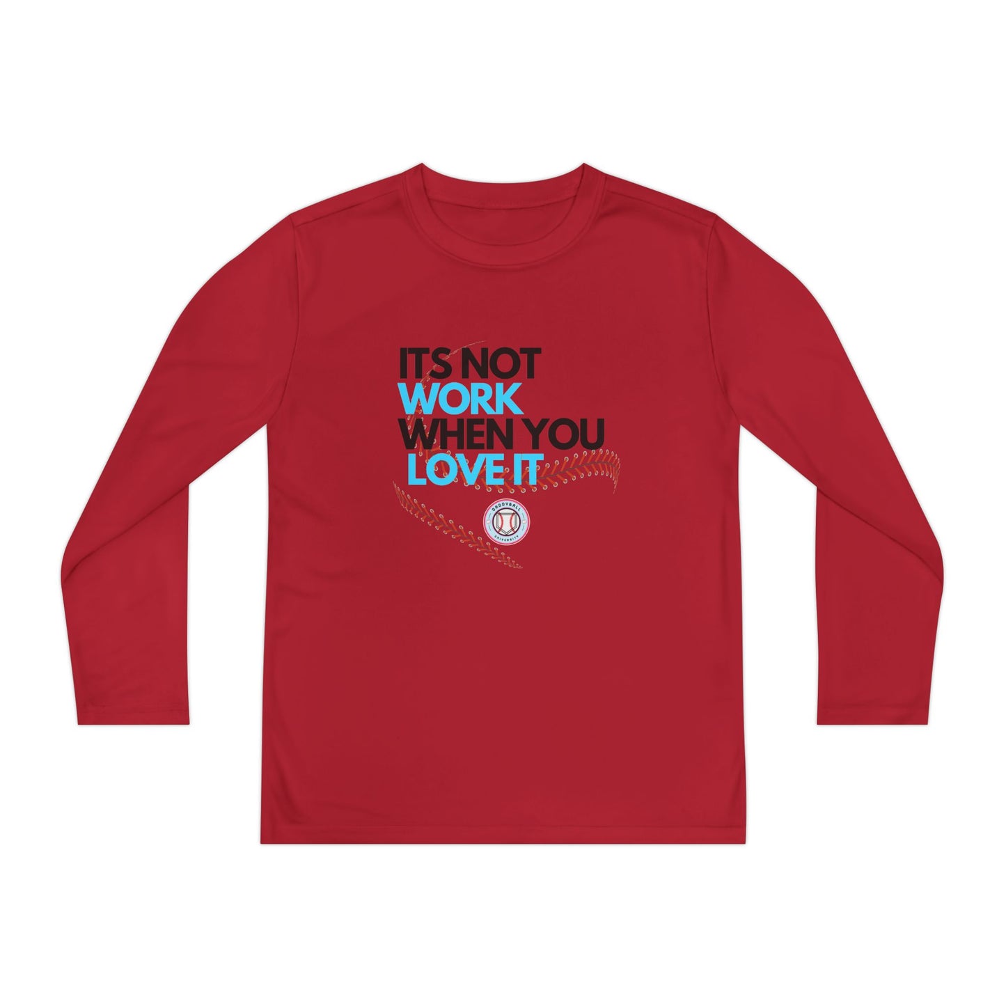 It's Not Work Kids Long sleeve tee