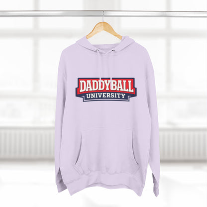 Daddyball University Hoodie — Collegiate Dad Sports Pullover