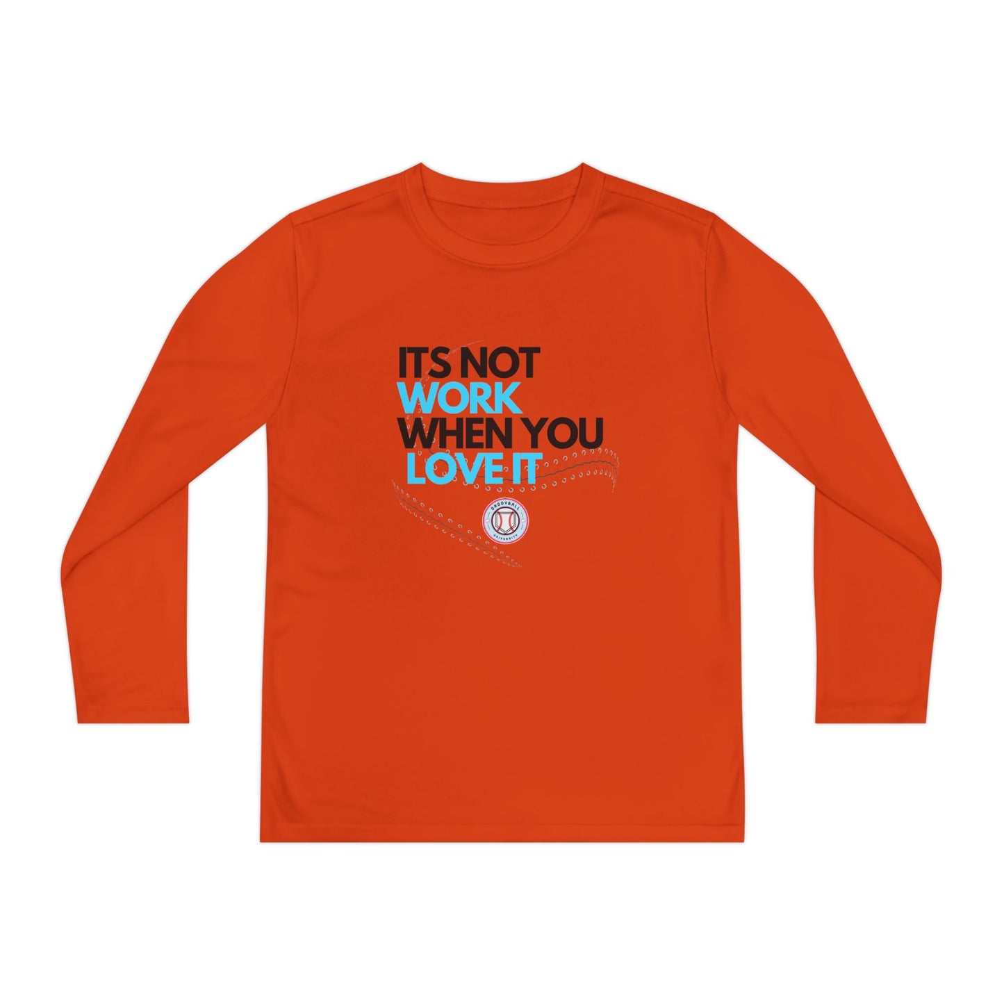 It's Not Work Kids Long sleeve tee