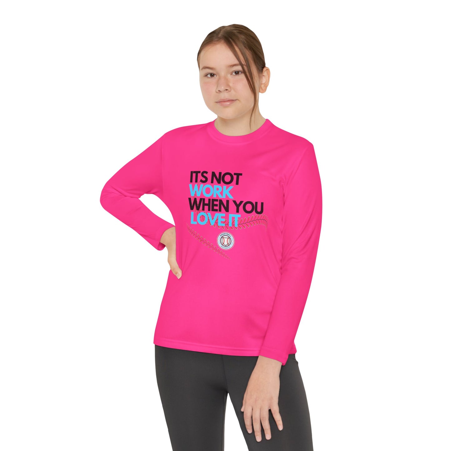 It's Not Work Kids Long sleeve tee