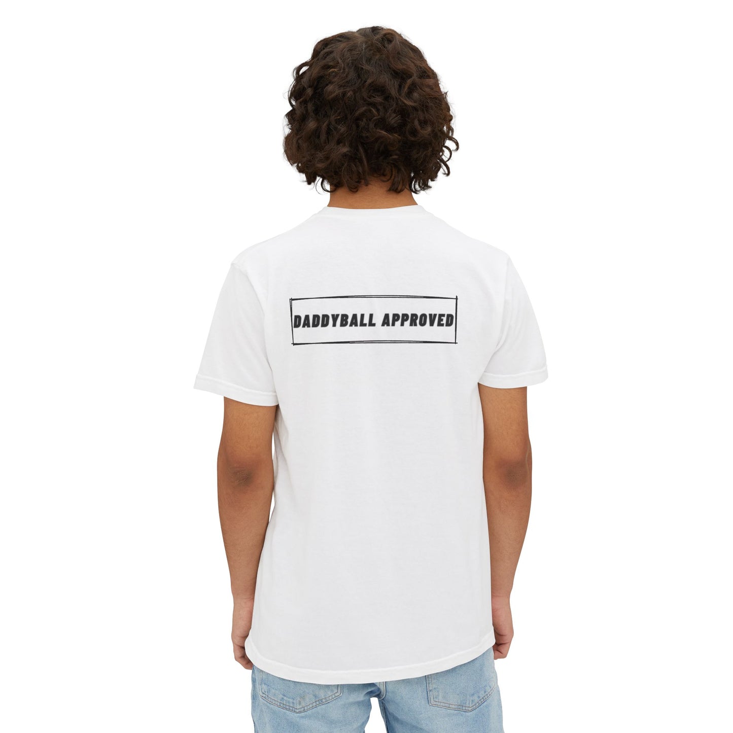 Daddyball Approved Pocket T-Shirt, Casual Wear, Father's Day Gift, Unisex Tee, Sports Apparel, Family Outing Shirt