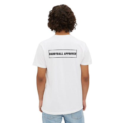 Daddyball Approved Pocket T-Shirt, Casual Wear, Father's Day Gift, Unisex Tee, Sports Apparel, Family Outing Shirt