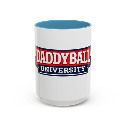 Daddyball University Accent Coffee Mug