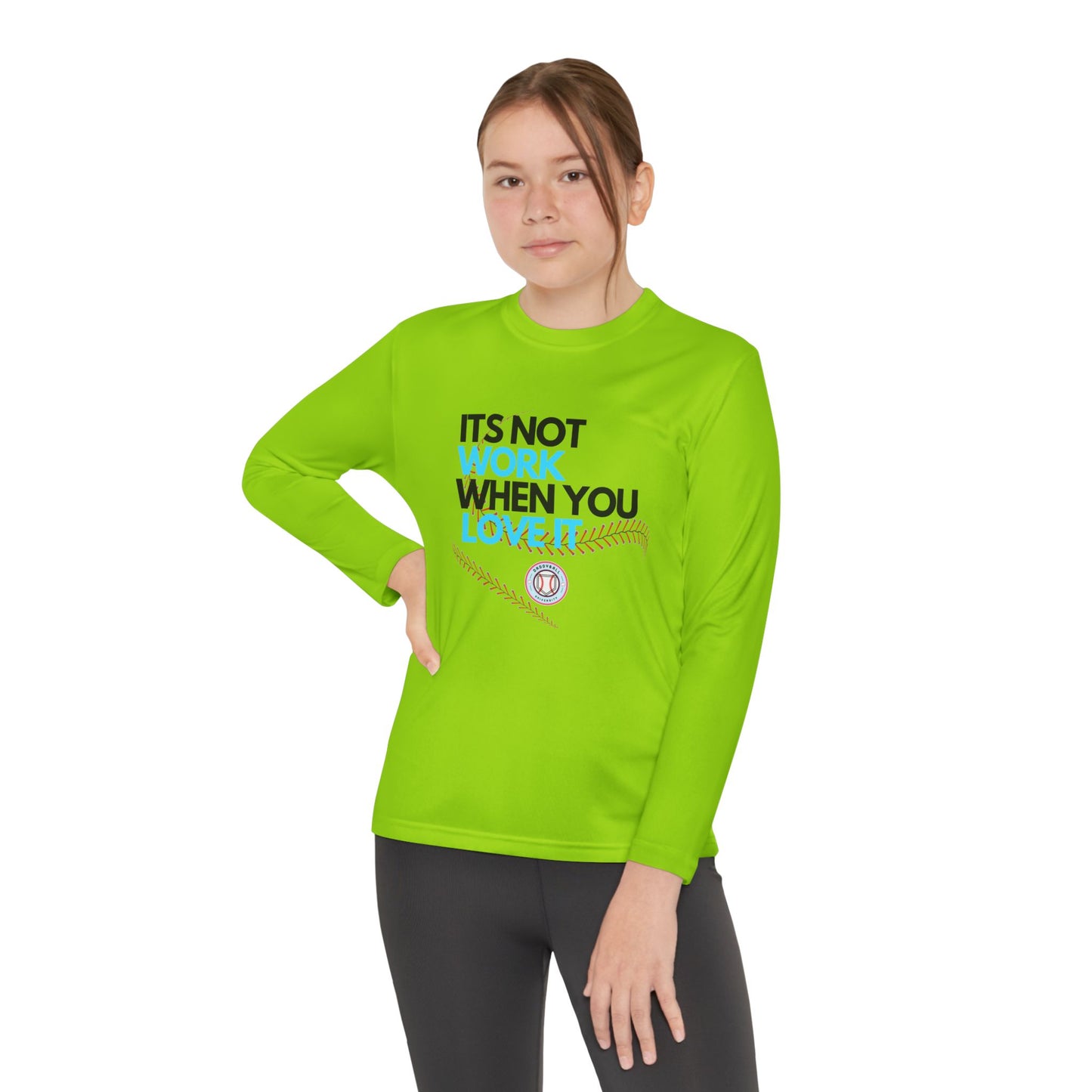 It's Not Work Kids Long sleeve tee