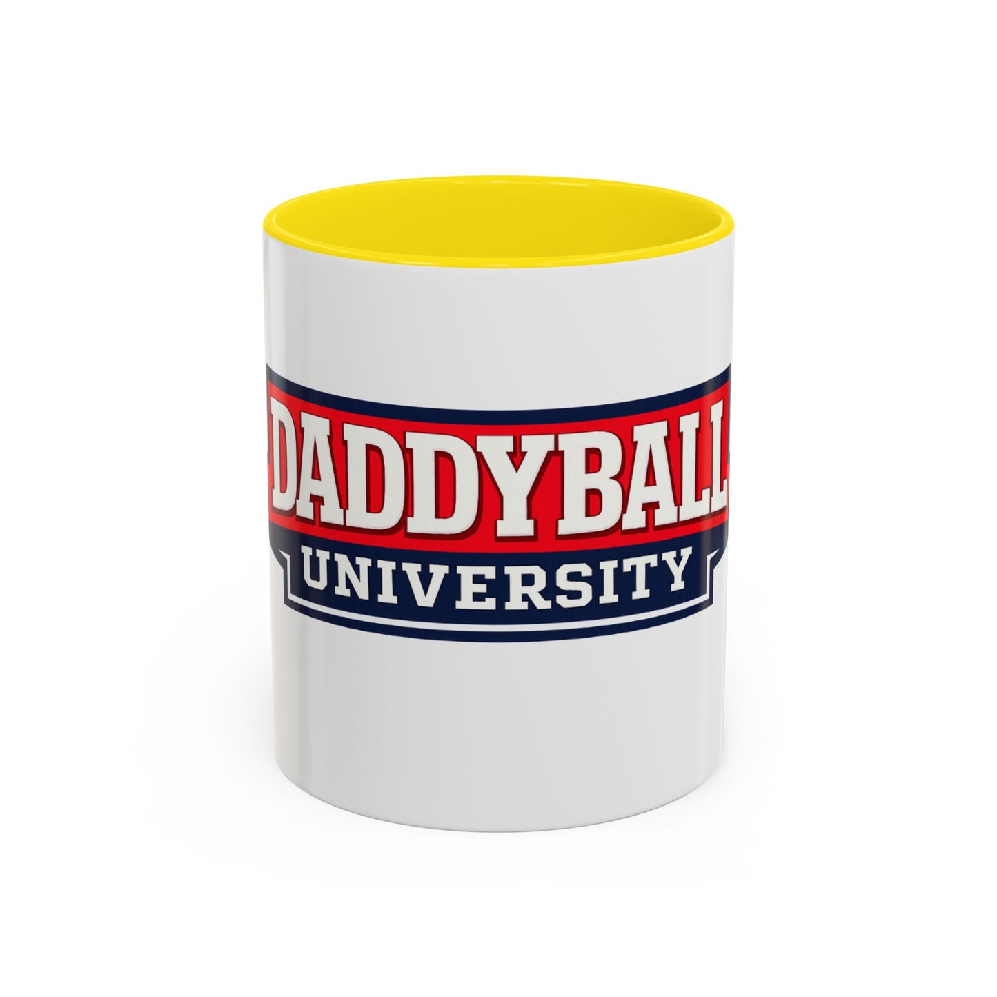 Daddyball University Accent Coffee Mug