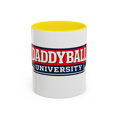 Daddyball University Accent Coffee Mug