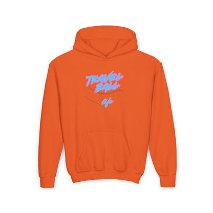 Blue/Pink Travel Ball Life Youth Hoodie