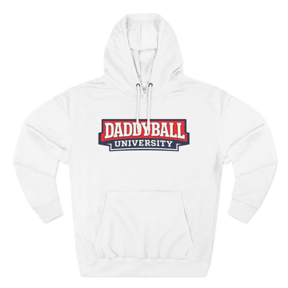 Daddyball University Hoodie — Collegiate Dad Sports Pullover