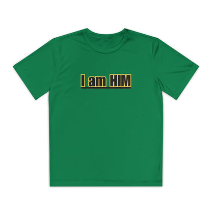 'I am HIM' with Bold Graphic Design