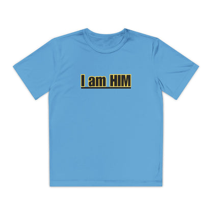 'I am HIM' with Bold Graphic Design