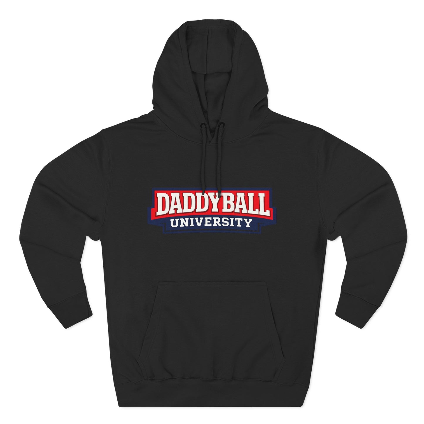 Daddyball University Hoodie — Collegiate Dad Sports Pullover