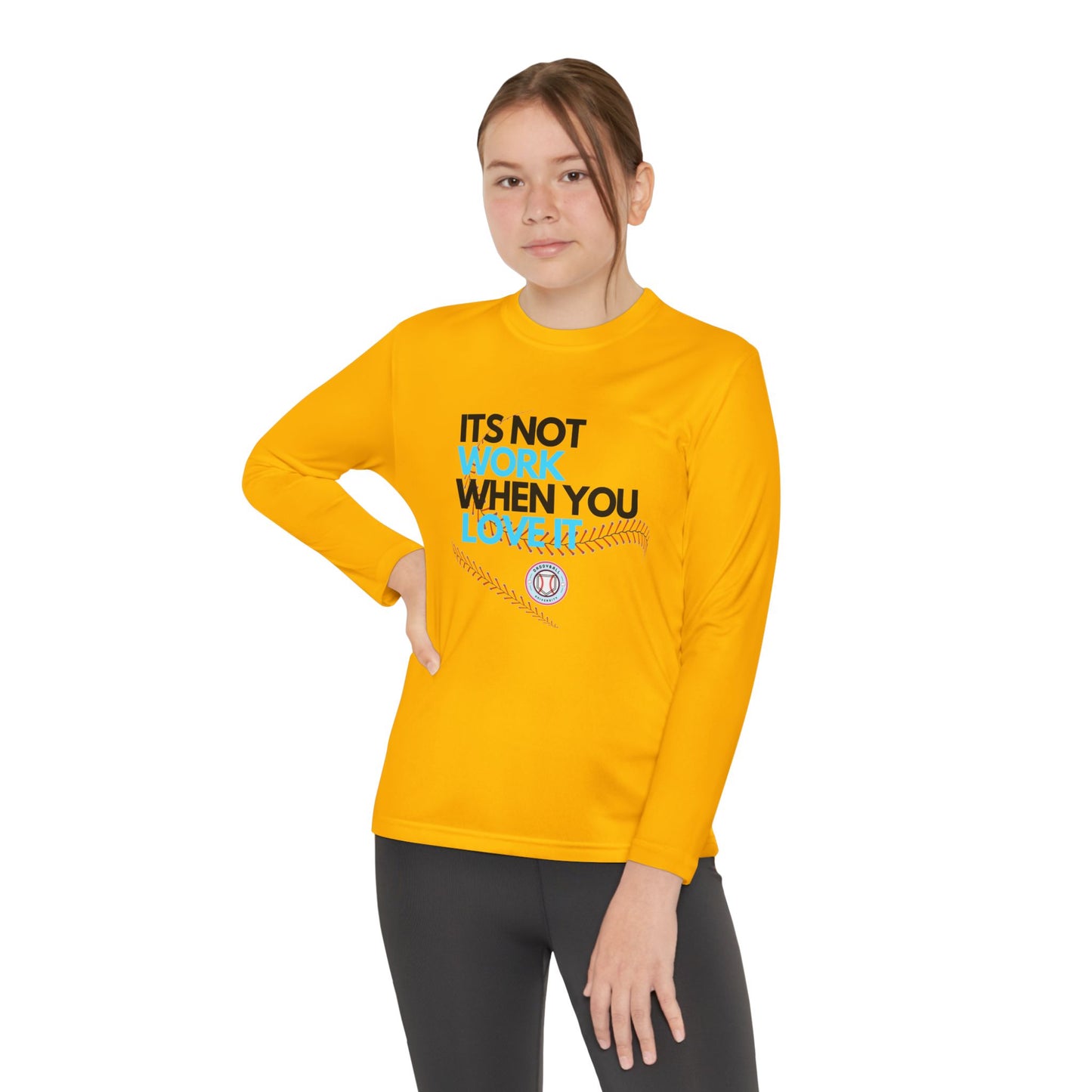 It's Not Work Kids Long sleeve tee