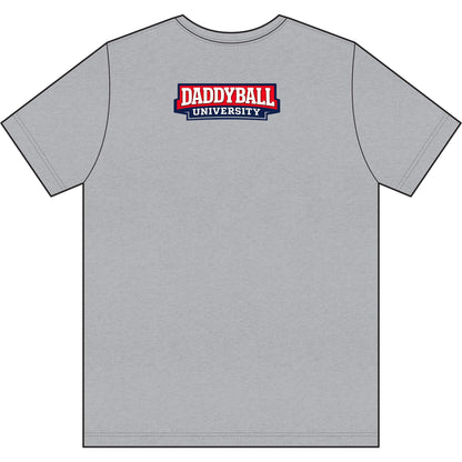 Daddy's Back T-Shirt — 'Daddyball University' Retro Sports Tee