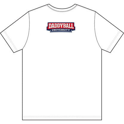 Daddy's Back T-Shirt — 'Daddyball University' Retro Sports Tee