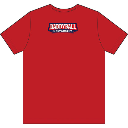 Daddy's Back T-Shirt — 'Daddyball University' Retro Sports Tee