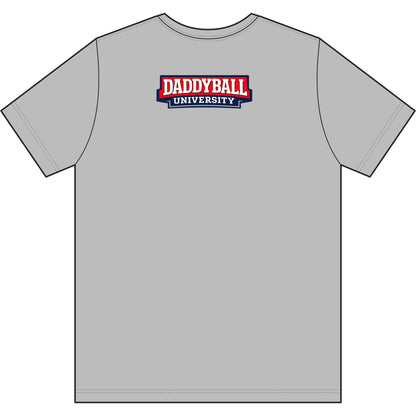 Daddy's Back T-Shirt — 'Daddyball University' Retro Sports Tee