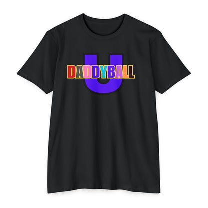 Fun Daddyball Unisex CVC Jersey T-Shirt